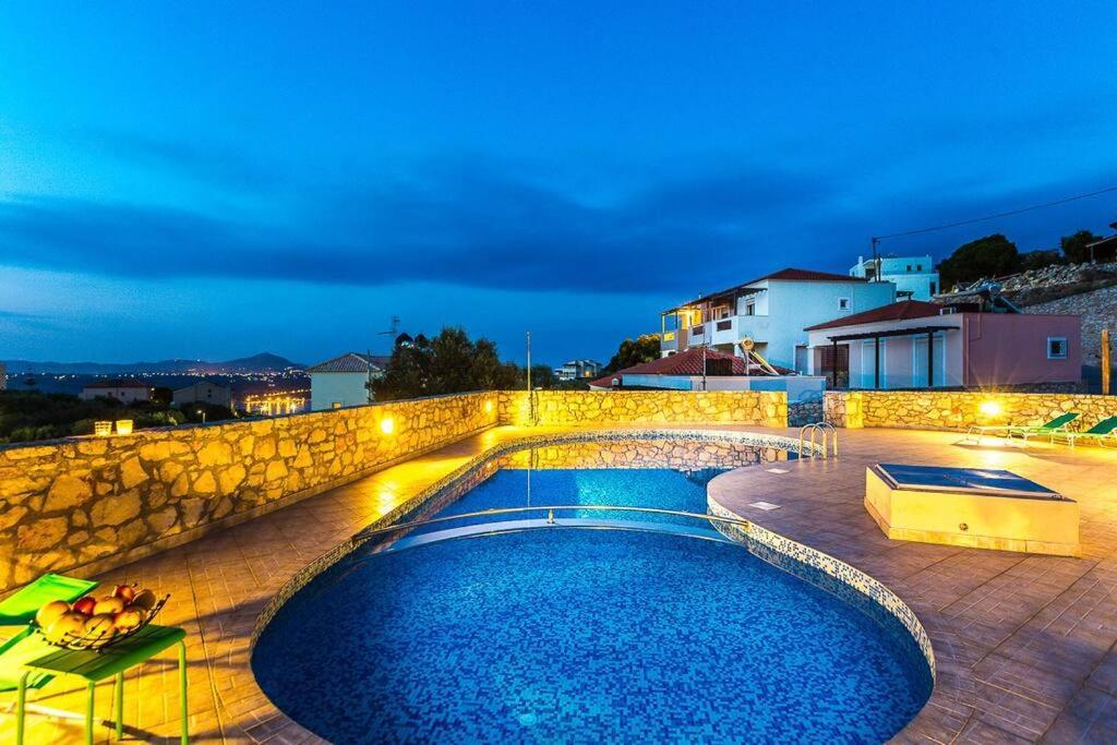 מגאלה קורפיה Villa Alysso מראה חיצוני תמונה